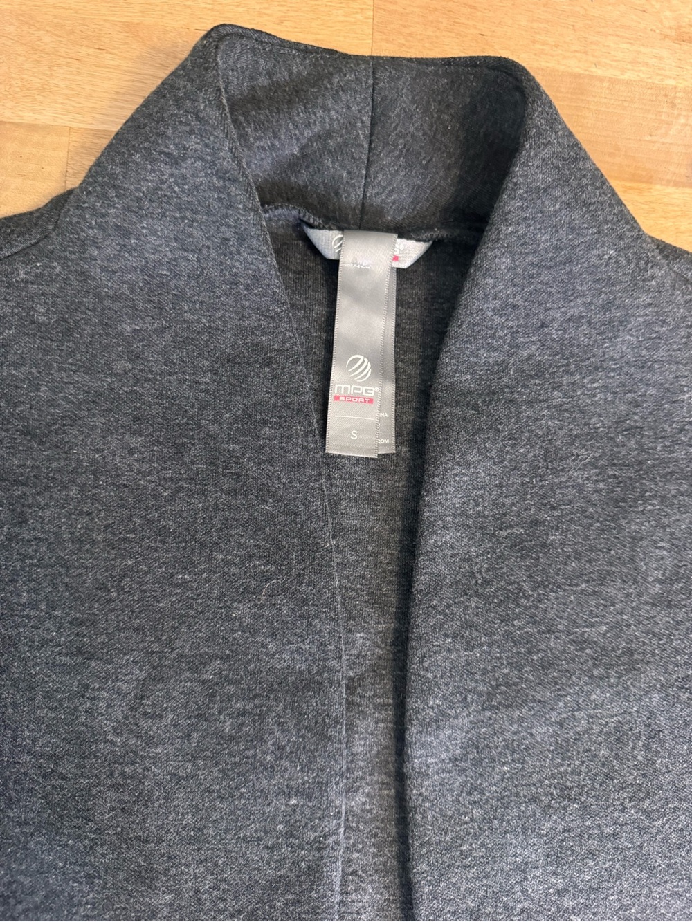 MPG sport Women's Granville Fleece Cocoon Open Front Jacket - Picture 7 of 9